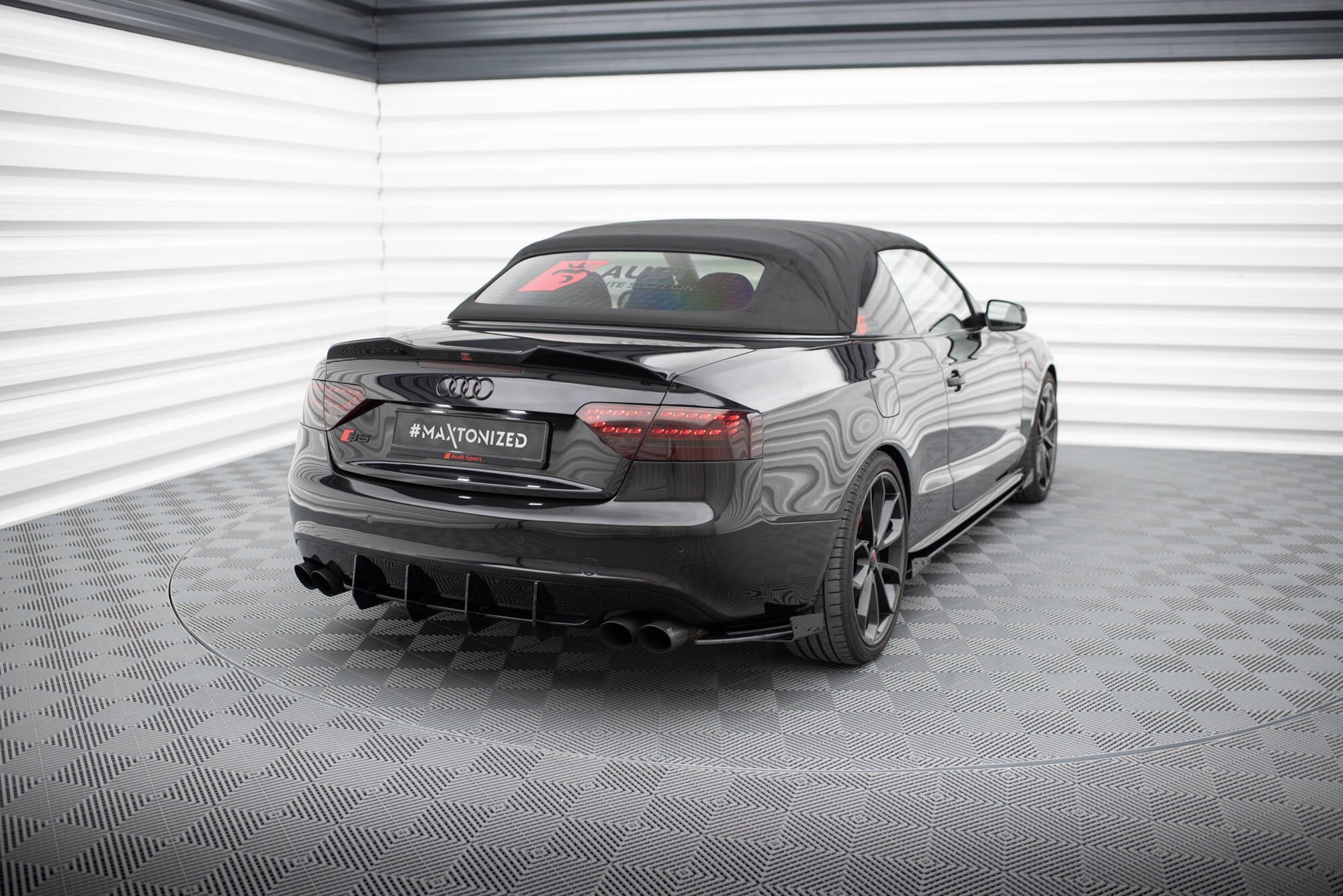 Maxton Design Rear Side Flaps para Audi S5 / A5 S-Line Coupe / Cabriolet 8T - imagen 2