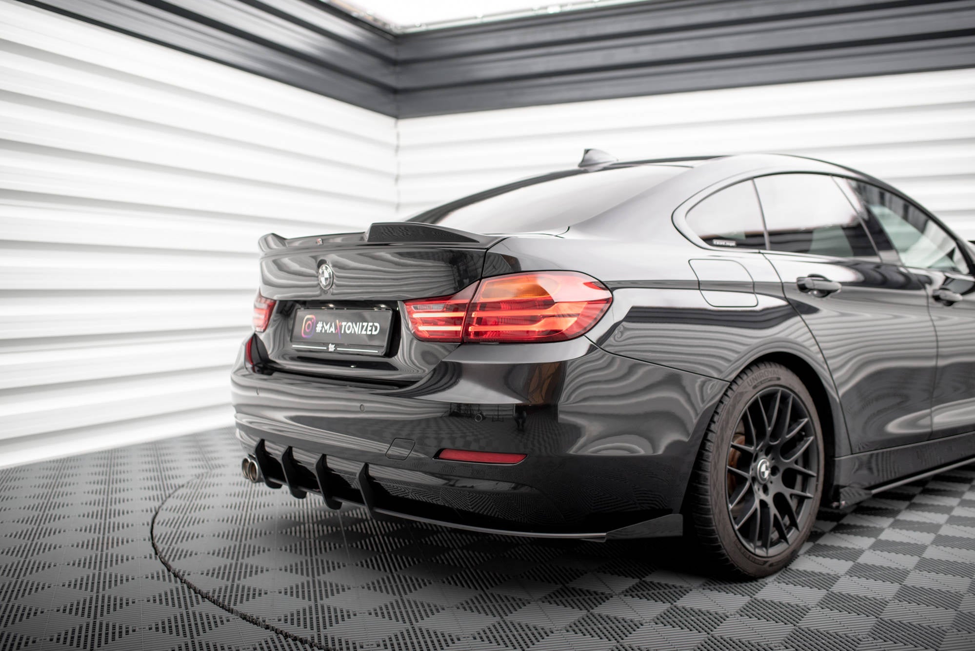 Maxton Design Rear Side Flaps para BMW 4 Gran Coupe F36 - imagen 2