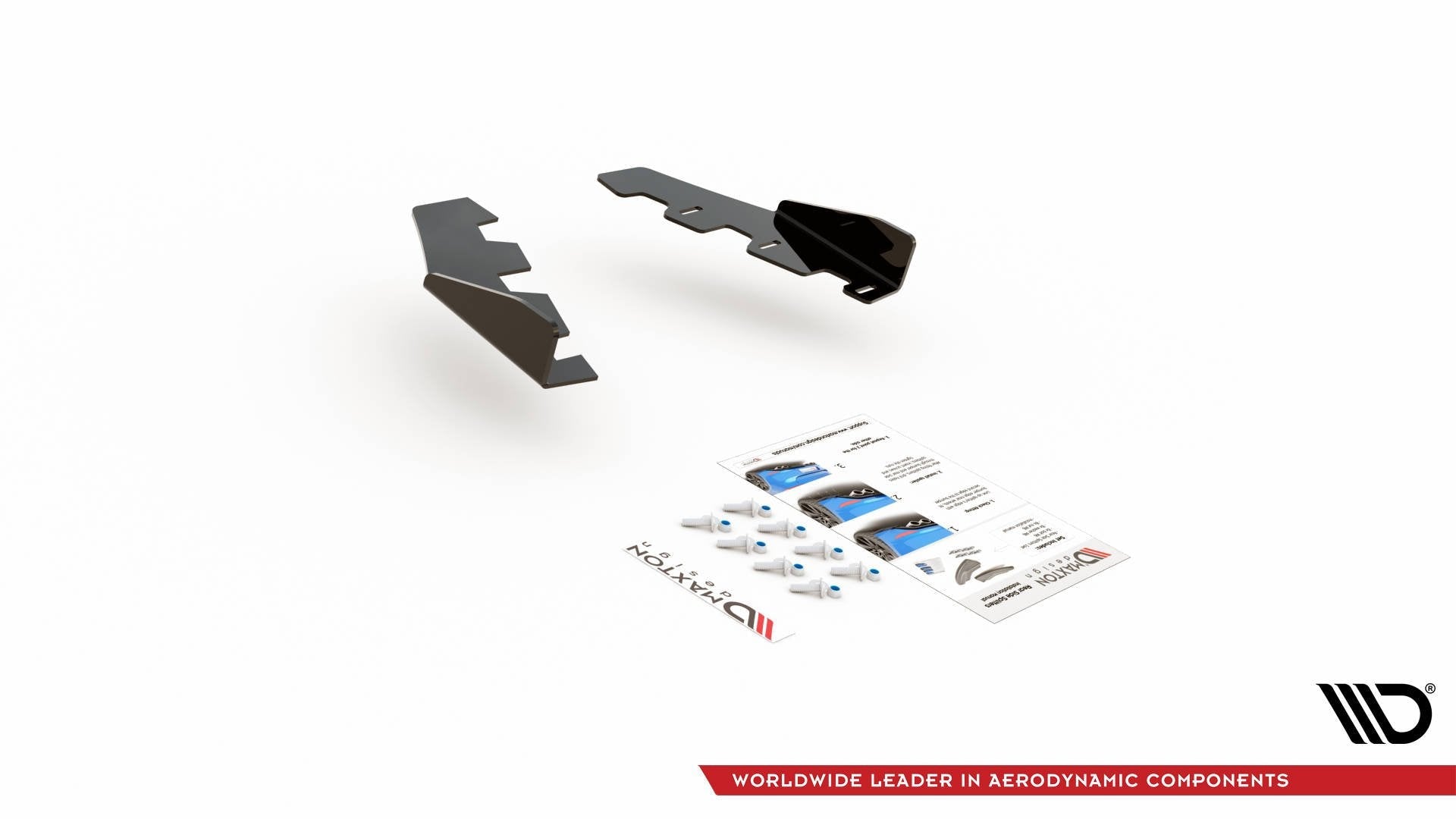 Maxton Design Rear Side Flaps para BMW M135i F20 - imagen 5