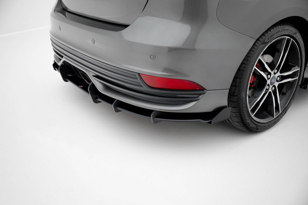 Maxton Design Rear Side Flaps para Ford Focus ST Mk3 Facelift - imagen 5