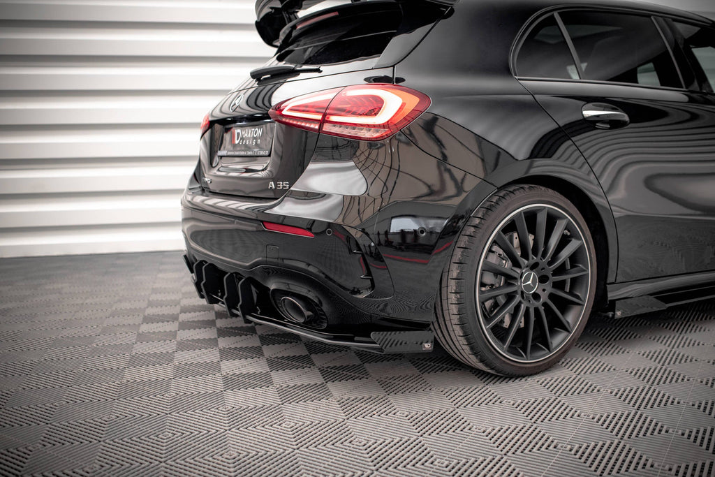 Maxton Design Rear Side Flaps para Mercedes A35 AMG Hatchback Aero Pack W177 - imagen 2