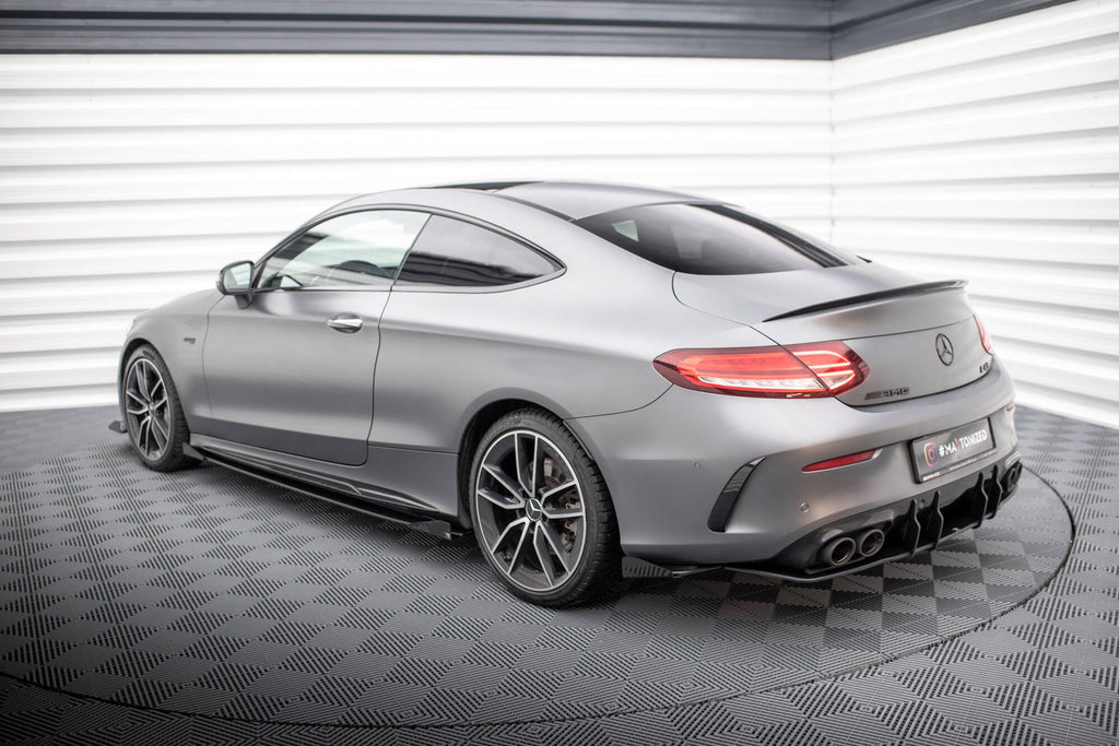 Maxton Design Rear Side Flaps para Mercedes-AMG C43 Coupe / Cabrio C205 Facelift / A205 Facelift - imagen 2