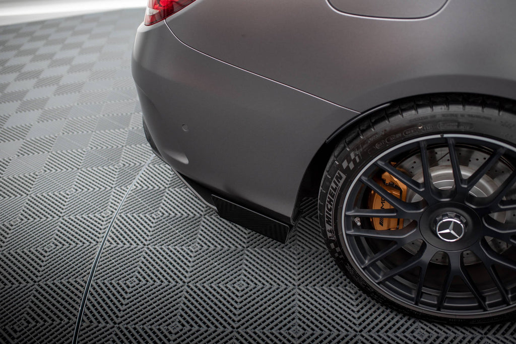 Maxton Design Rear Side Flaps para Mercedes-AMG C63 Sedan / Estate W205 Facelift - imagen 1