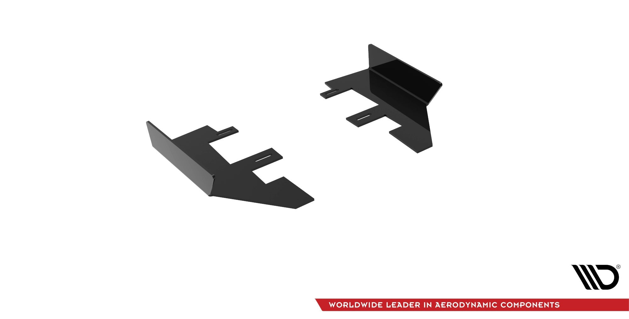 Maxton Design Rear Side Flaps para Mercedes-AMG C63 Sedan / Estate W205 Facelift - imagen 3