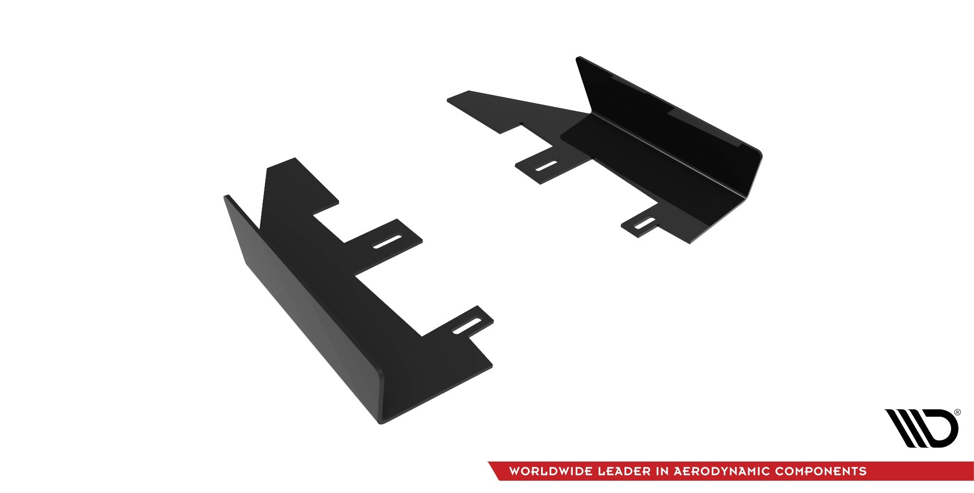 Maxton Design Rear Side Flaps para Mercedes-AMG C63 Sedan / Estate W205 Facelift - imagen 4