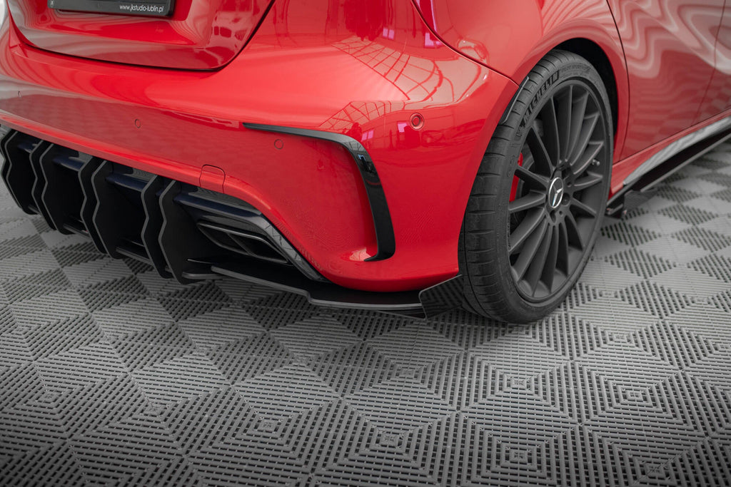 Maxton Design Rear Side Flaps para Mercedes-Benz A 45 AMG W176 Facelift - imagen 2