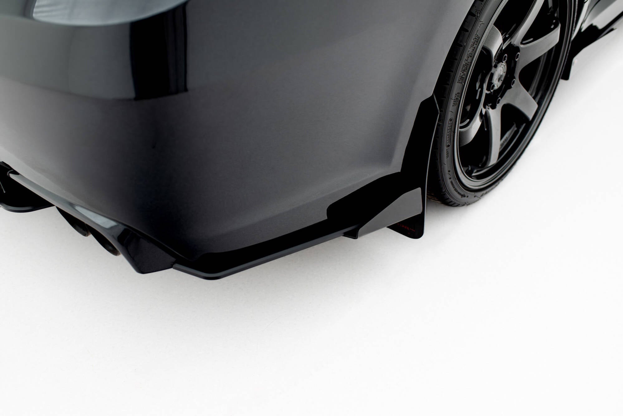 Maxton Design Rear Side Flaps para Subaru Impreza WRX STI Mk3 Facelift - imagen 3