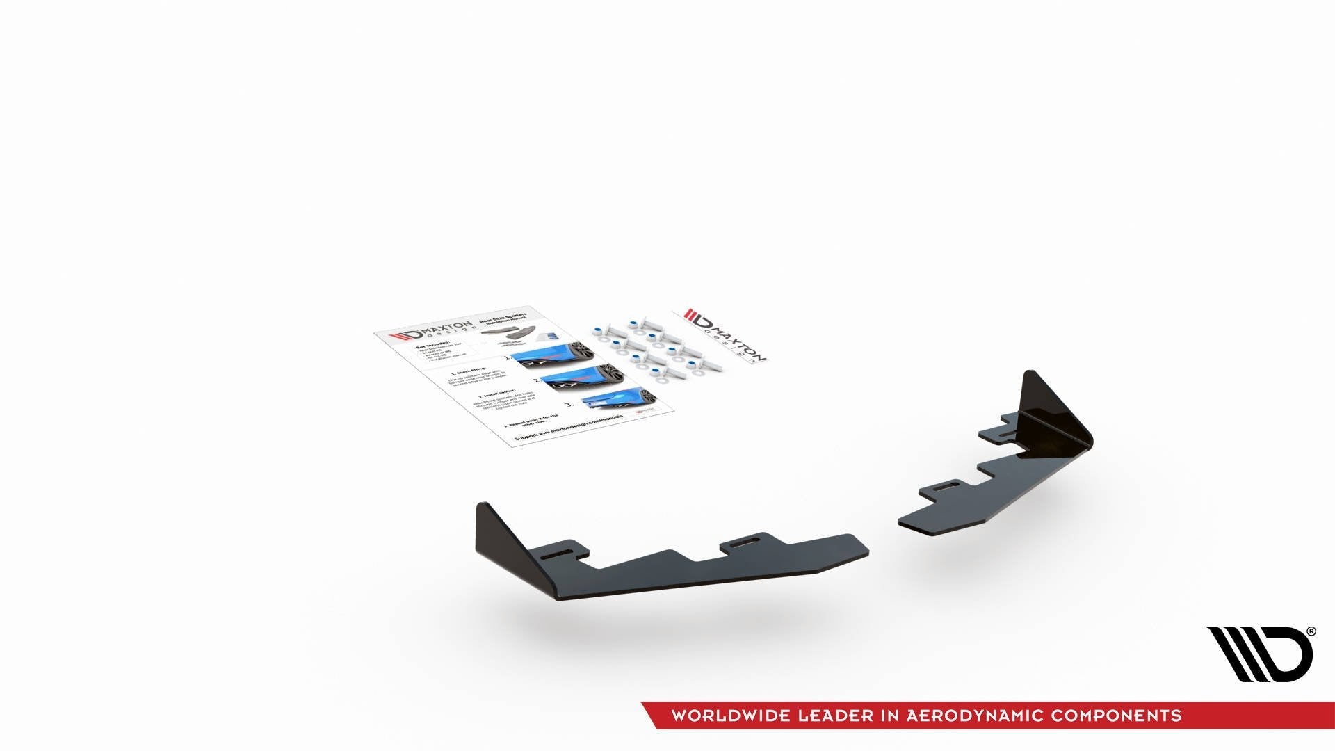 Maxton Design Rear Side Flaps para Toyota GR Yaris Mk4 - imagen 5