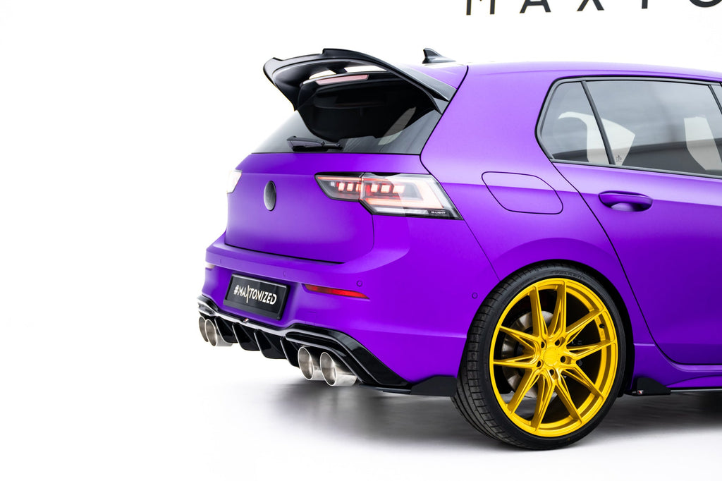 Maxton Design Rear Side Flaps V.2 para Volkswagen Golf R Hatchback Mk8 / Mk8 Facelift - imagen 1