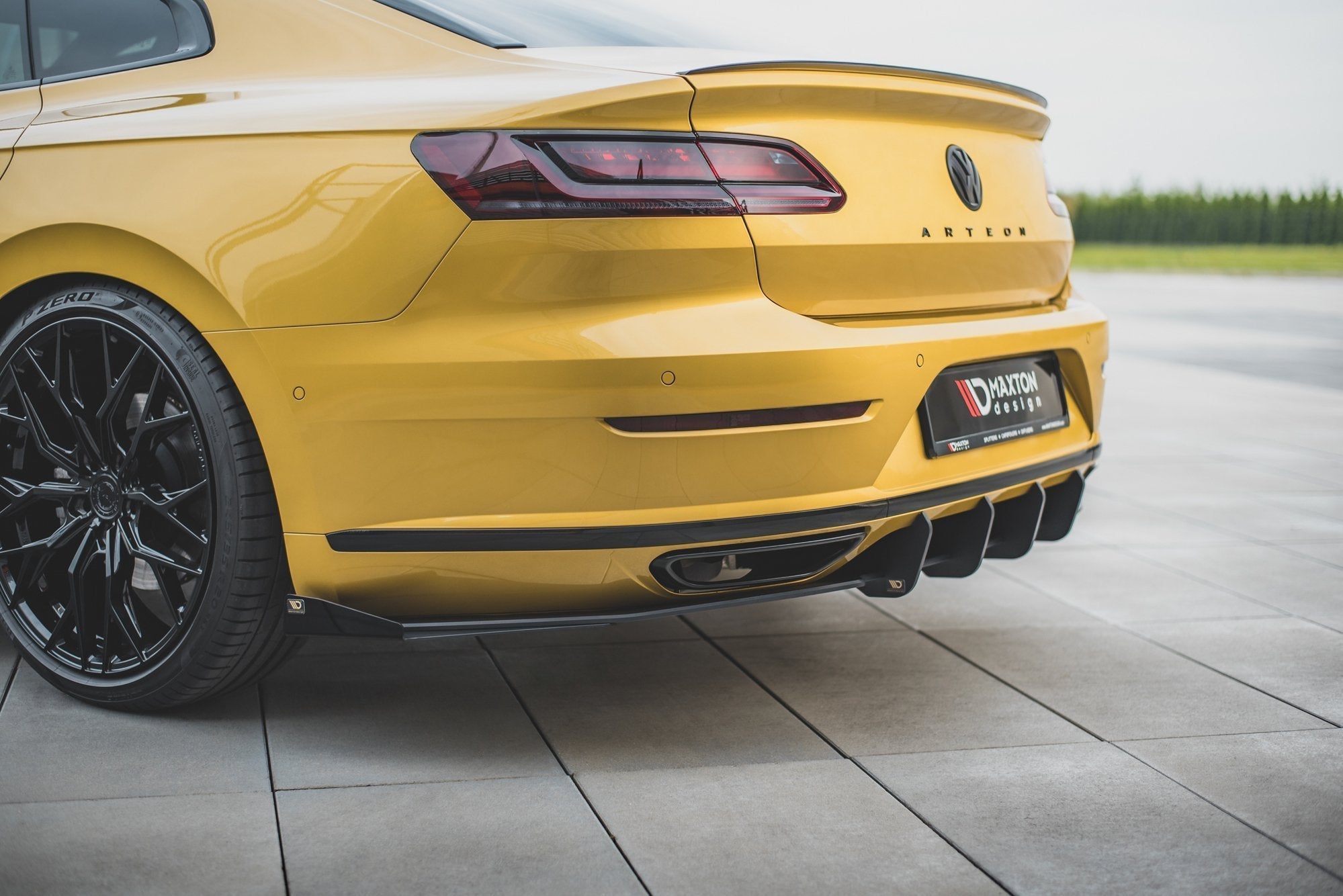 Maxton Design Rear Side Flaps para Volkswagen Arteon R-Line Sedan / Shooting Brake Mk1 - imagen 2