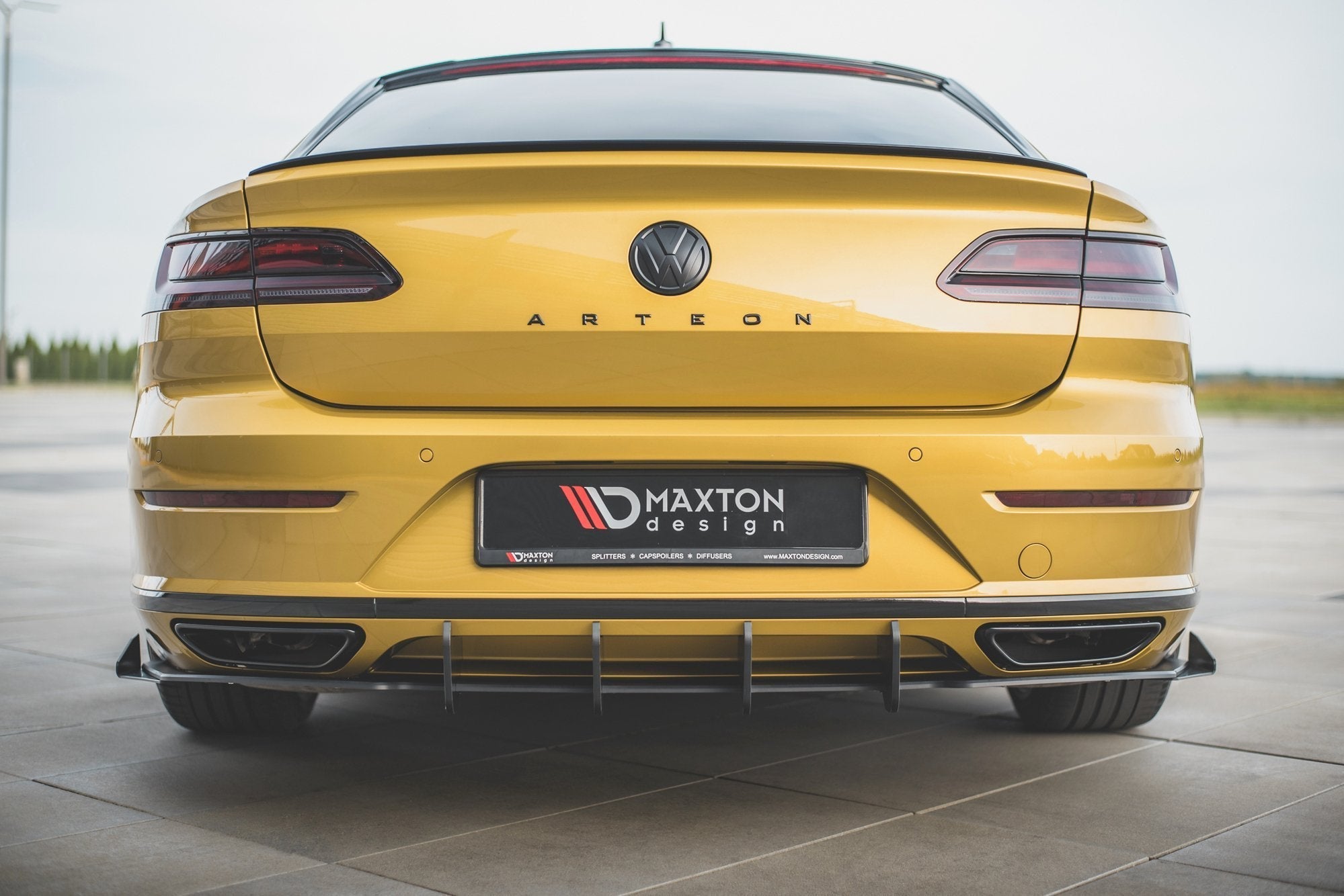 Maxton Design Rear Side Flaps para Volkswagen Arteon R-Line Sedan / Shooting Brake Mk1 - imagen 4