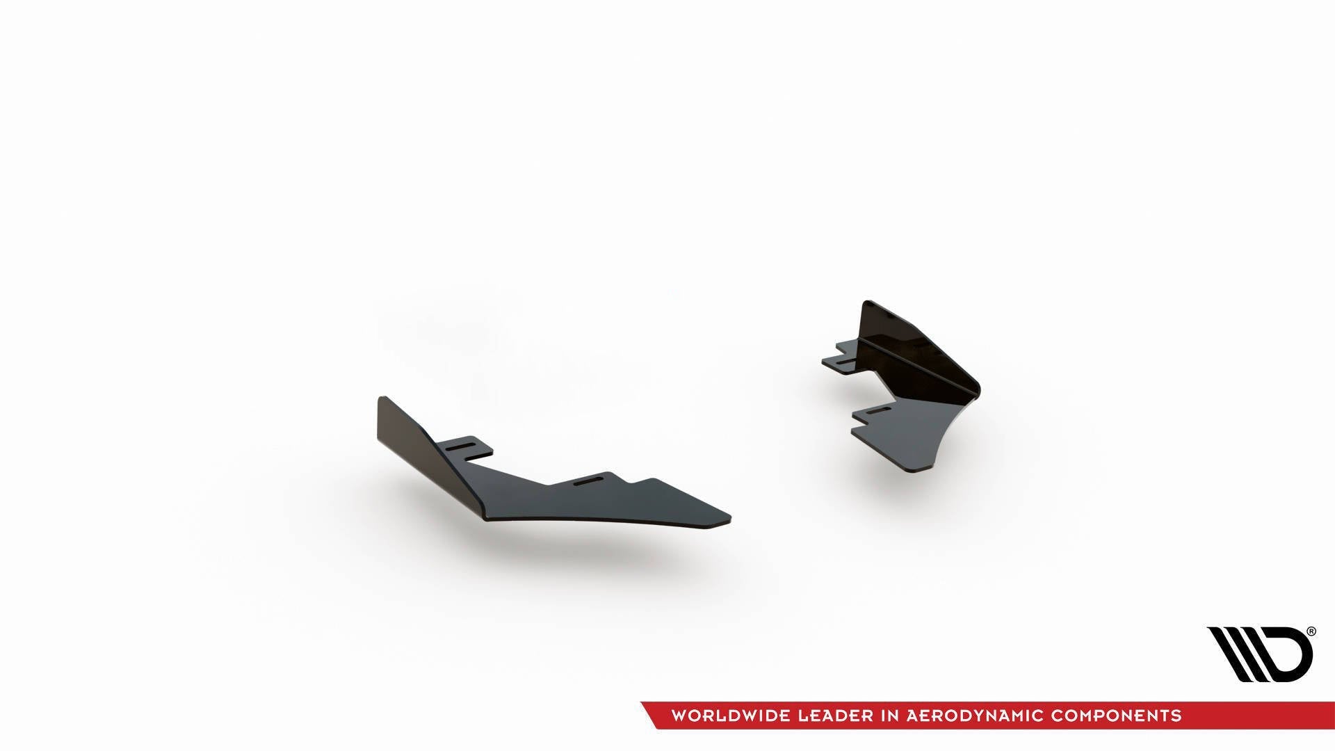 Maxton Design Rear Side Flaps para Volkswagen Golf GTI Clubsport Mk8 Facelift - imagen 5