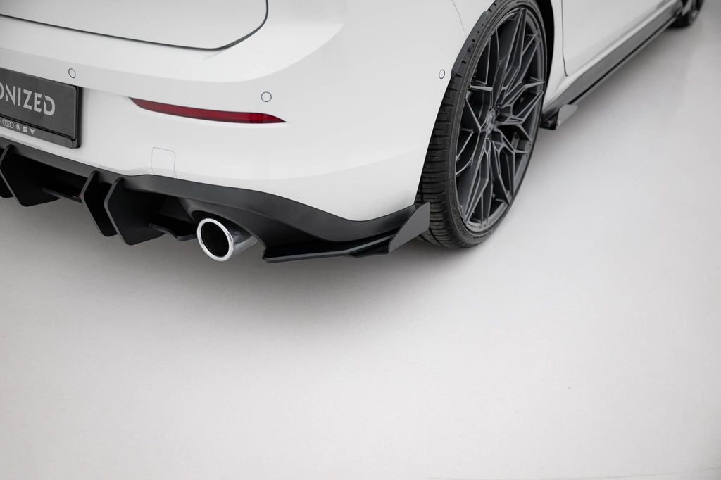 Maxton Design Rear Side Flaps para Volkswagen Golf GTI / GTE / R-Line Mk8 - imagen 2