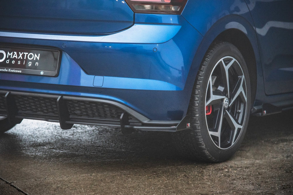 Maxton Design Rear Side Flaps para Volkswagen Polo GTI Mk6 - imagen 1