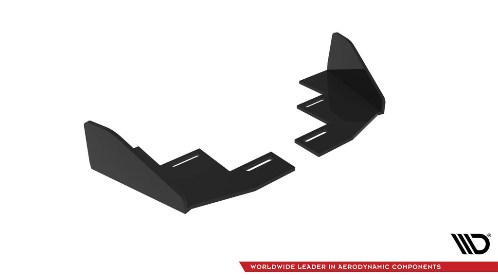 Maxton Design Rear Side Flaps para Volkswagen Polo GTI Mk6 Facelift - imagen 4