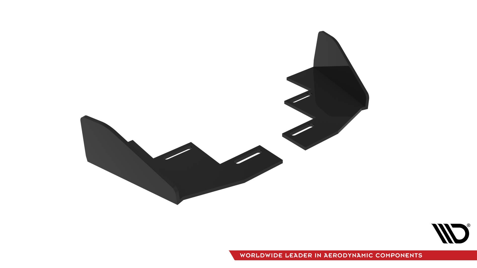 Maxton Design Rear Side Flaps para Volkswagen Polo GTI Mk6 Facelift - imagen 4