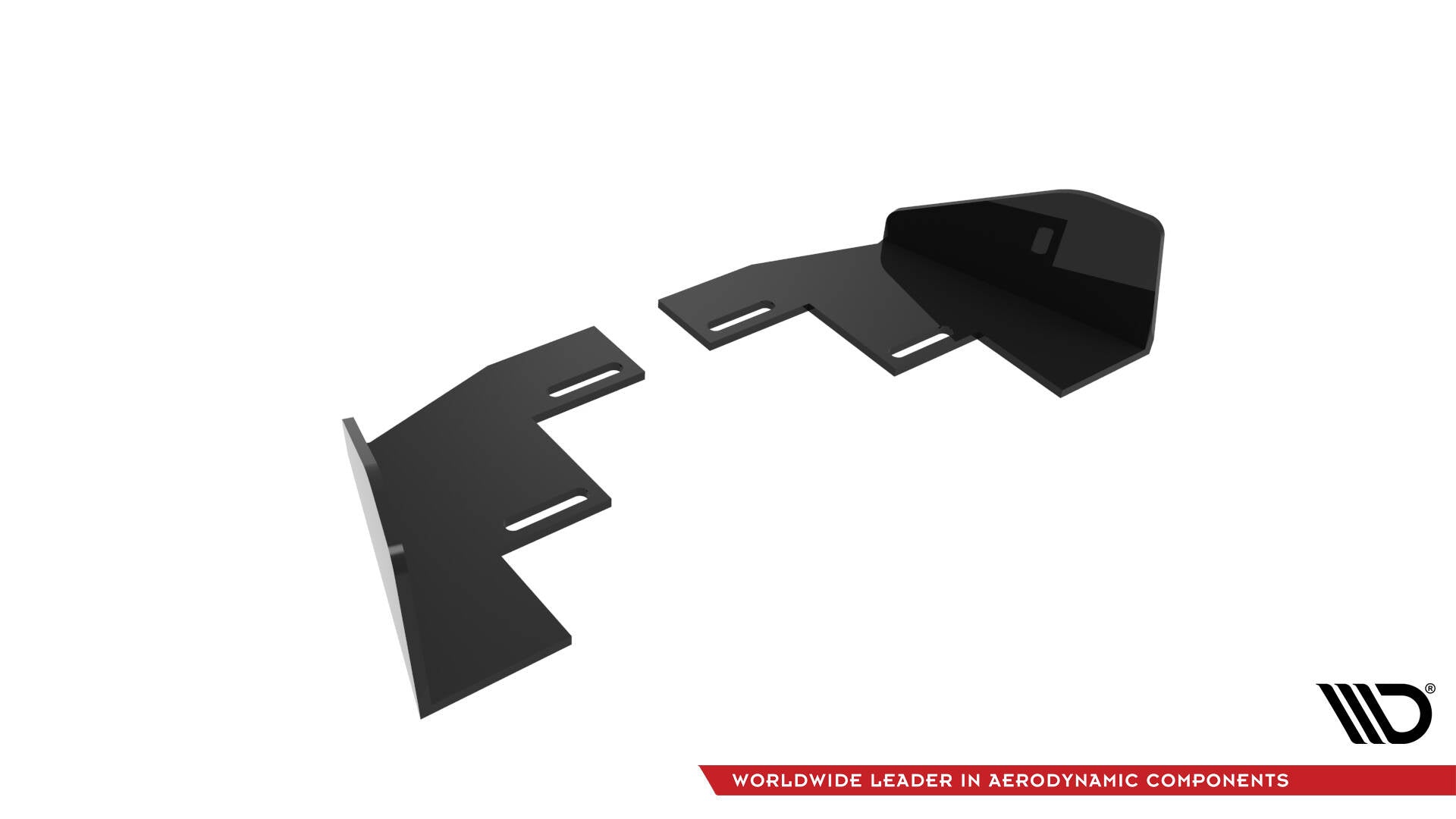 Maxton Design Rear Side Flaps para Volkswagen Polo GTI Mk6 Facelift - imagen 5