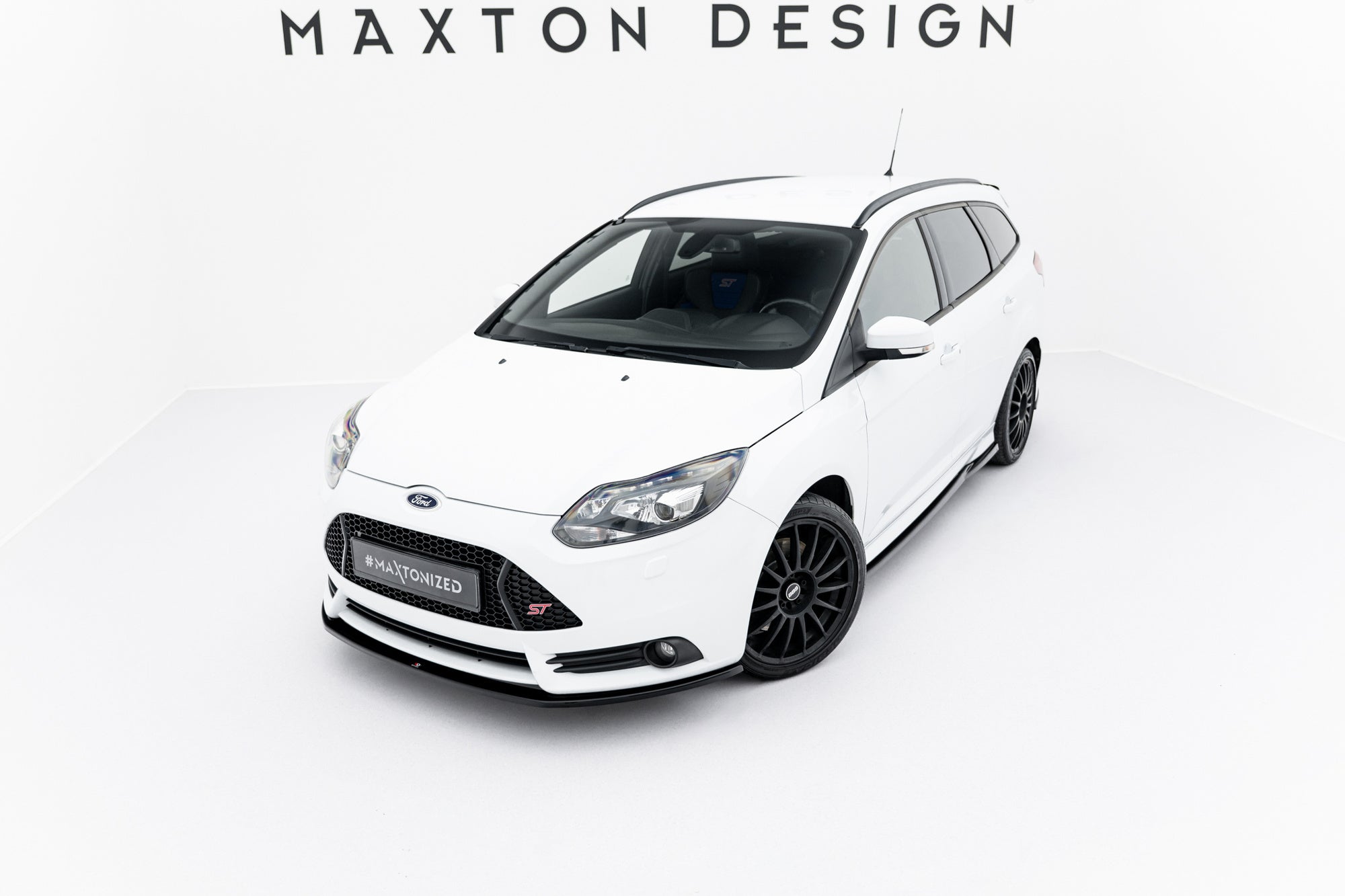 Maxton Design Splitter delantero V.2 para Ford Focus ST Mk3 - imagen 3