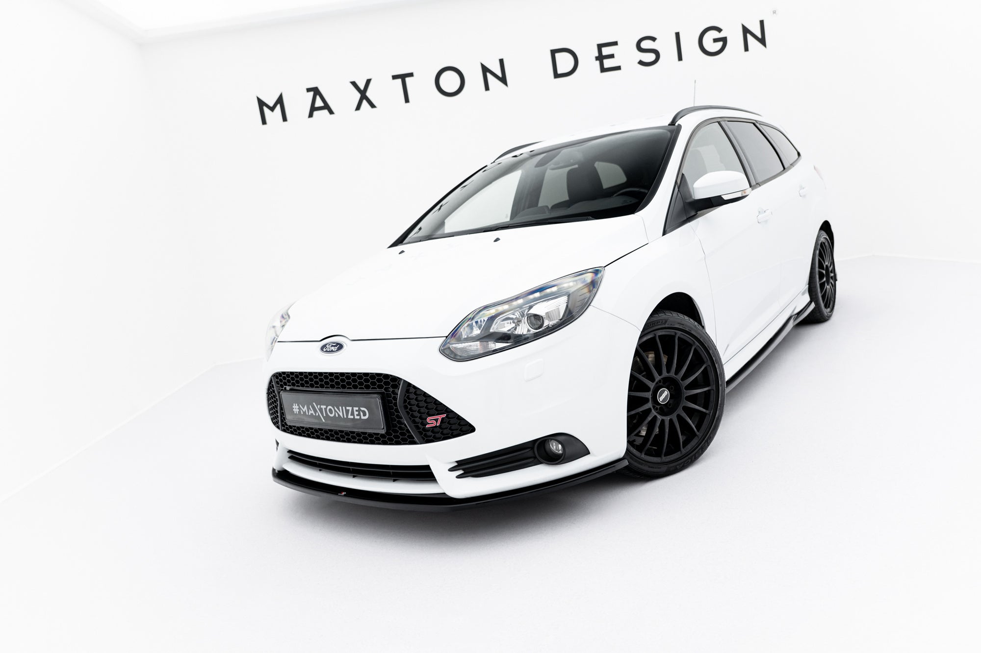 Maxton Design Splitter delantero V.2 para Ford Focus ST Mk3 - imagen 4
