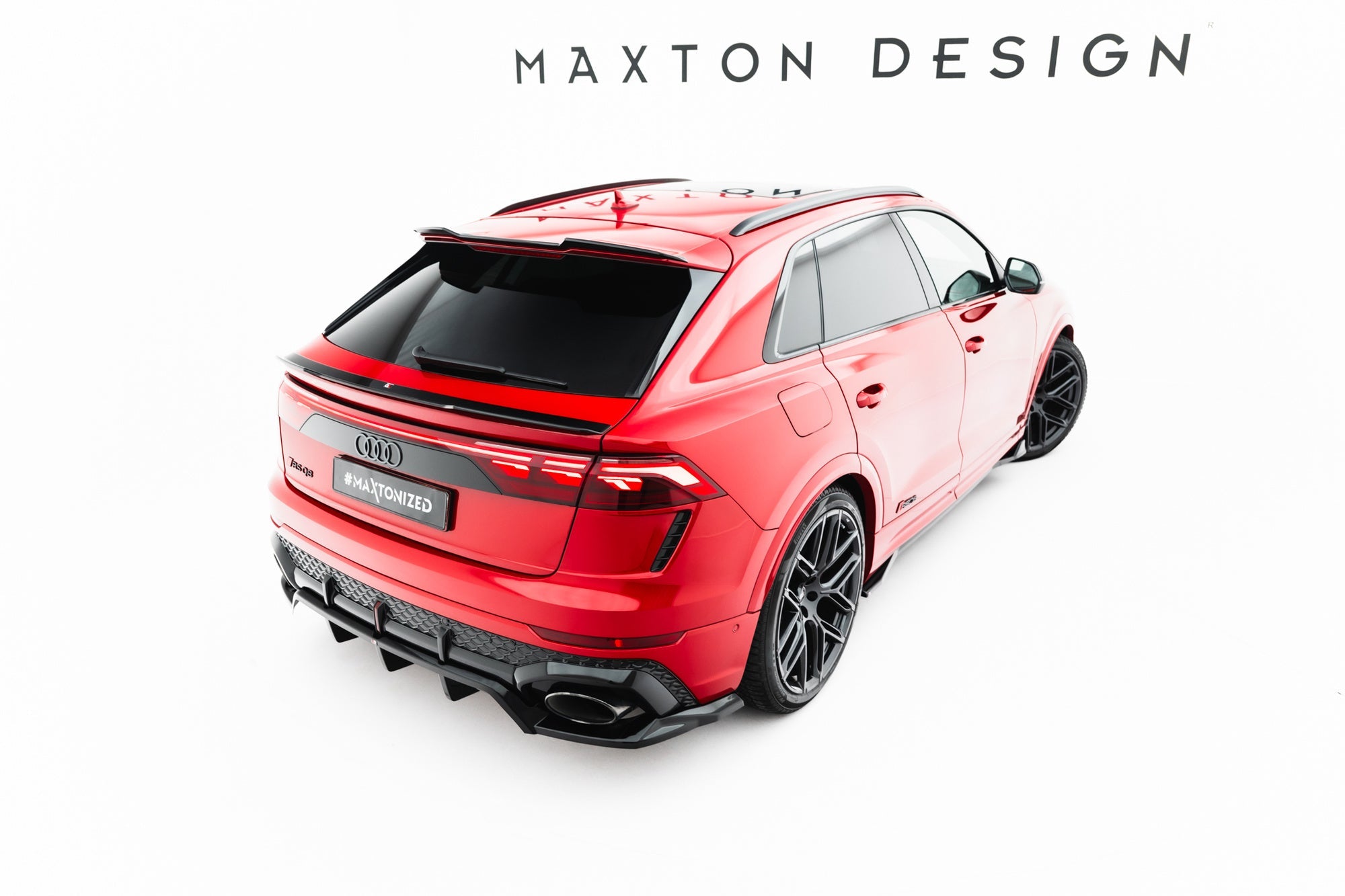 Maxton Design Upper Spoiler Cap para Audi RSQ8 Mk1 Facelift - imagen 2
