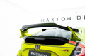 Maxton Design Upper Spoiler Cap V.2 para Honda Civic Type-R Mk10 / Mk10 Facelift - imagen 1