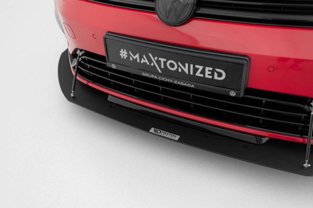 Maxton Design Hybrid Front Racing Splitter para Volkswagen Golf Mk7 R / R-Line Facelift - imagen 2