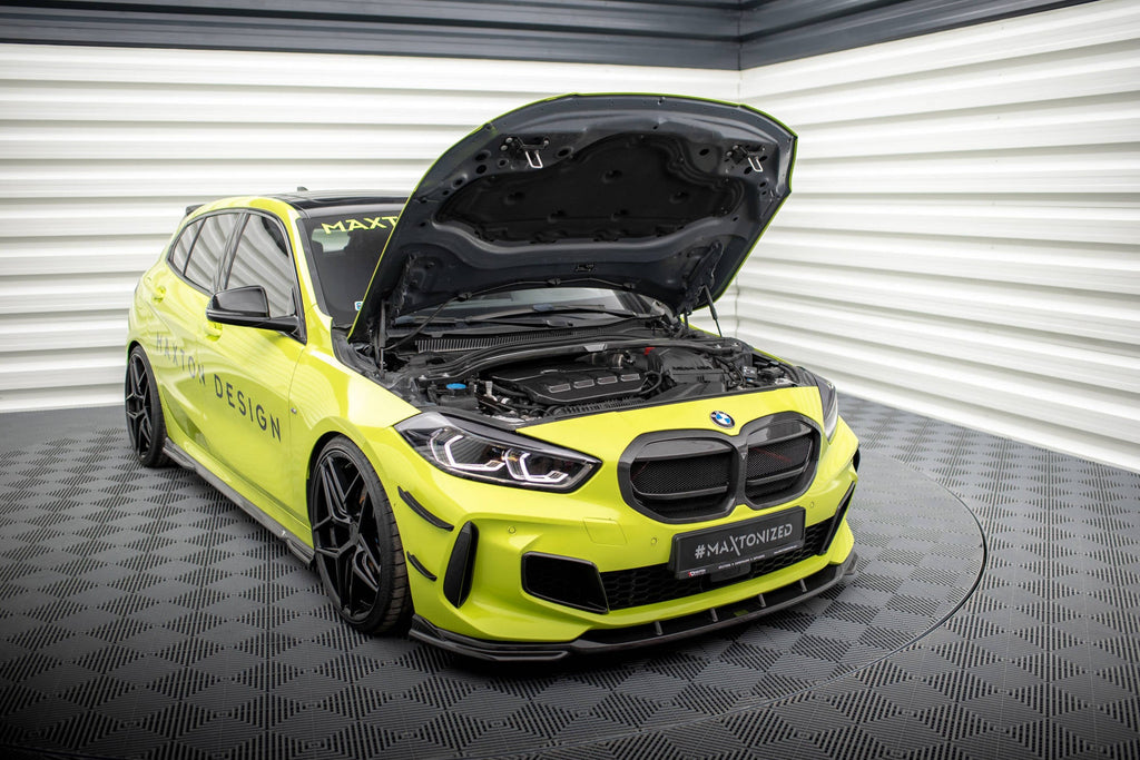 Maxton Design Carbon Fiber Strut Bar Cover para BMW M135i F40 / F70 - imagen 2