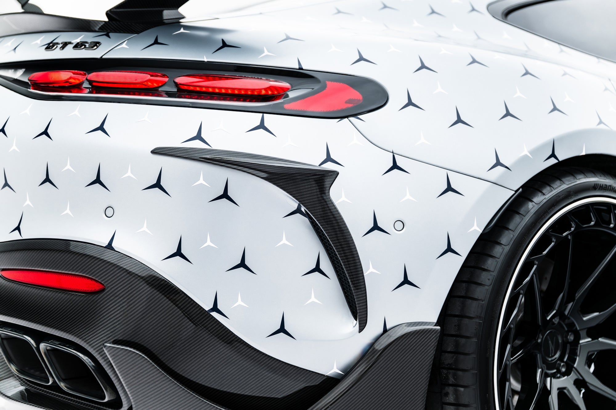 Maxton Design Prepreg Rear Bumper Carbon Canards para Mercedes-AMG GT 63 / 55 / 63 S E Performance C192 - imagen 1