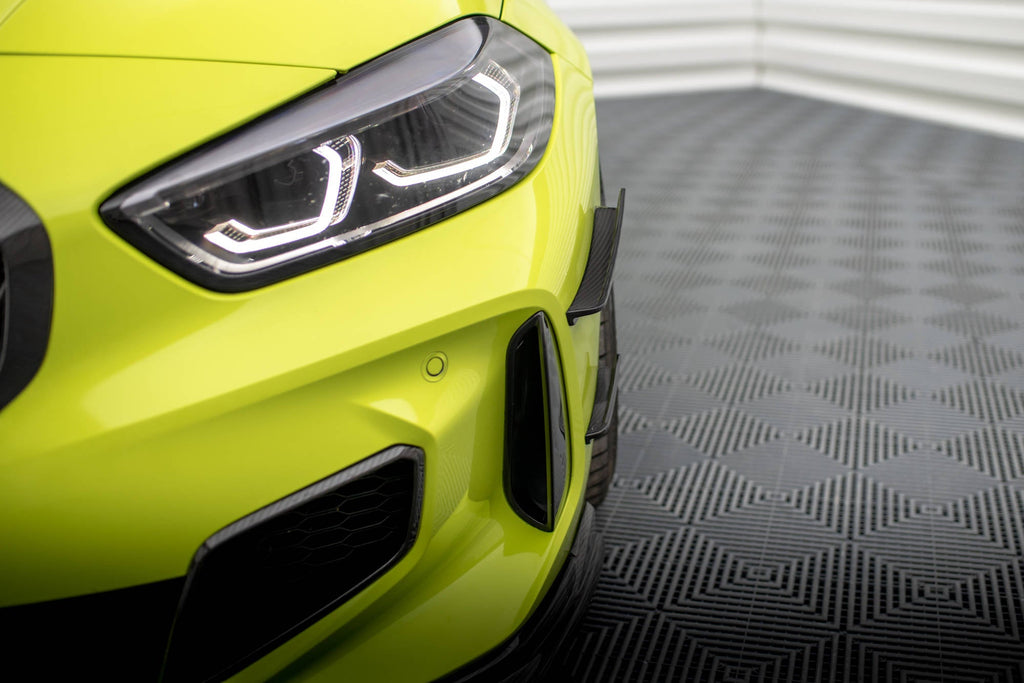 Maxton Design Carbon Fiber Front Bumper Wings (Canards) Prepreg para BMW 1 M-Pack / M135i / 128ti F40 - imagen 3