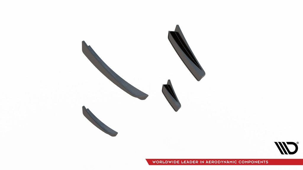Maxton Design Carbon Fiber Front Bumper Wings (Canards) Prepreg para BMW 1 M-Pack / M135i / 128ti F40 - imagen 5