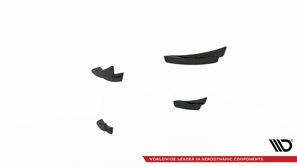 Maxton Design Carbon Fiber Front Bumper Wings (Canards) Prepreg para BMW 1 M-Pack / M135i / 128ti F40 - imagen 6