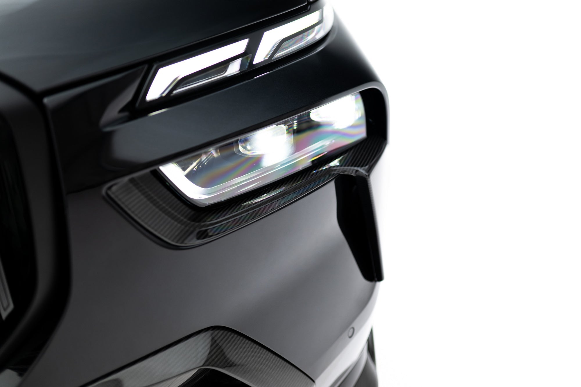 Maxton Design Prepreg Carbon Front Bumper Air Intakes para BMW X7 M-Pack G07 Facelift - imagen 4