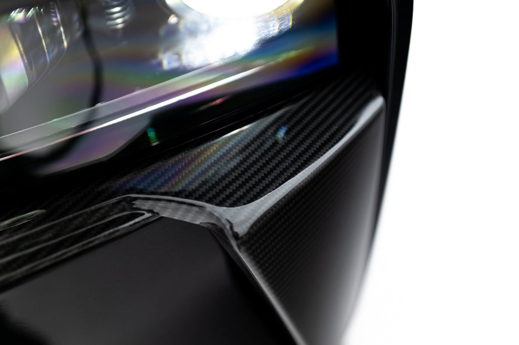 Maxton Design Prepreg Carbon Front Bumper Air Intakes para BMW X7 M-Pack G07 Facelift - imagen 5