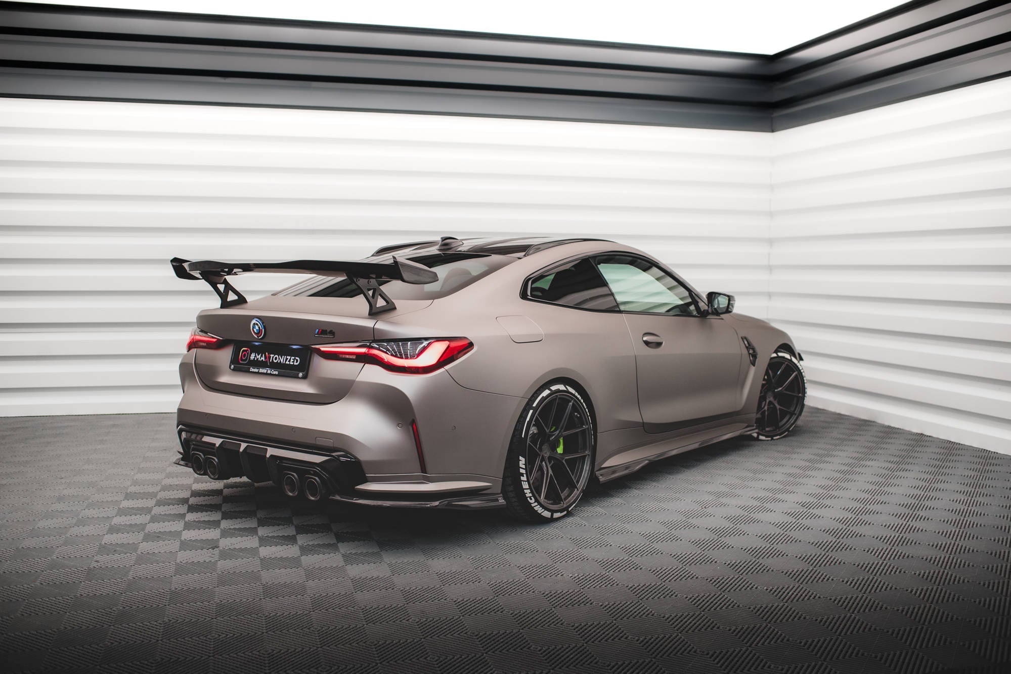 Maxton Design Prepreg Carbon Fiber Roof Rails para BMW M4 G82 / G82 Facelift - imagen 6