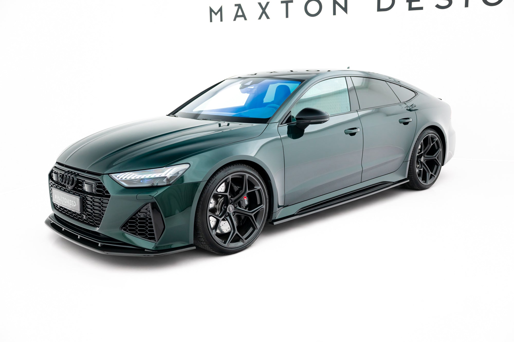 Maxton Design Prepreg Carbon Fiber Side Skirts para Audi RS7 C8 - imagen 3