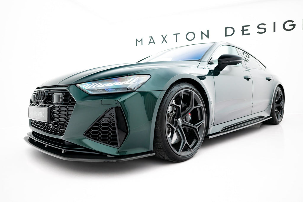 Maxton Design Prepreg Carbon Fiber Side Skirts para Audi RS7 C8 - imagen 4