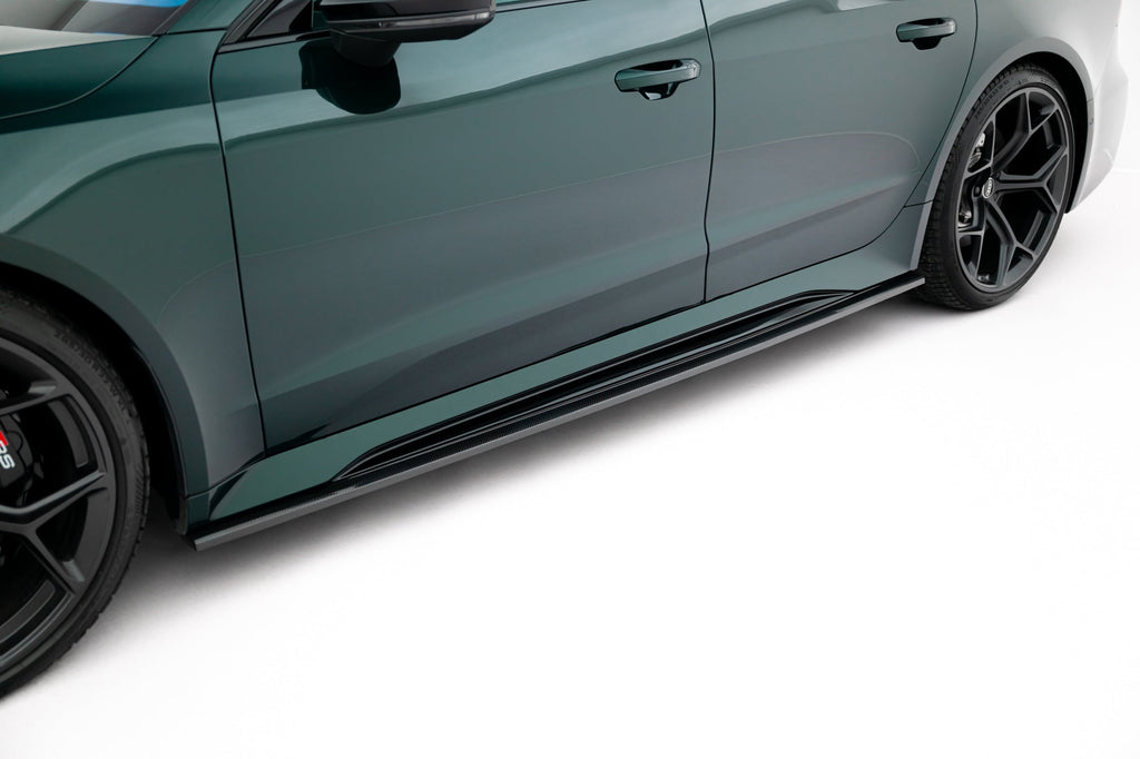 Maxton Design Prepreg Carbon Fiber Side Skirts para Audi RS7 C8 - imagen 2