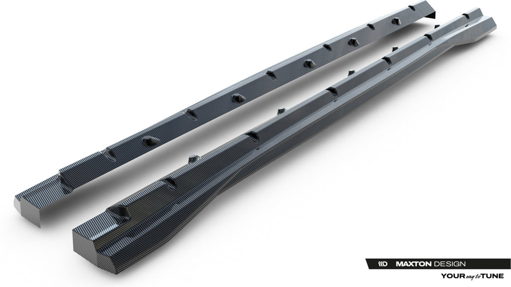 Maxton Design Prepreg Carbon Fiber Side Skirts para Audi RSQ8 Mk1 - imagen 7