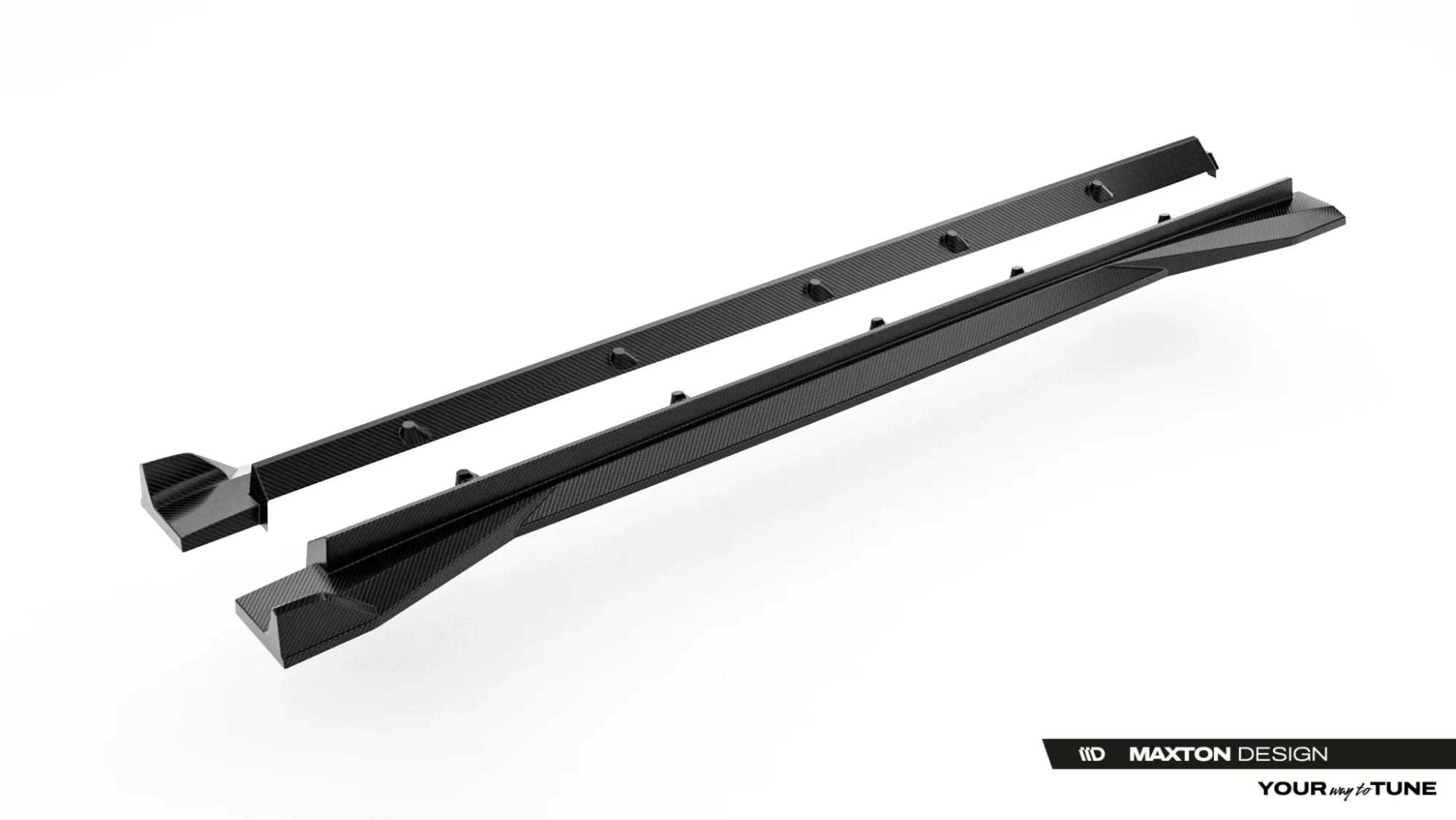 Maxton Design Prepreg Carbon Fiber Side Skirts para Audi RSQ8 Mk1 Facelift - imagen 6