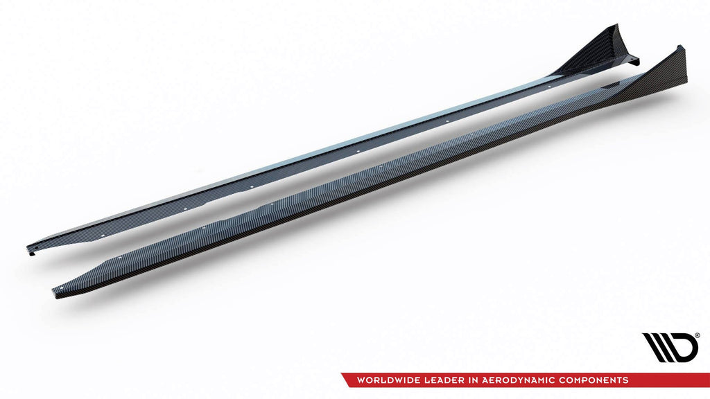 Maxton Design Prepreg Carbon Fiber Side Skirts para BMW M2 G87 - imagen 4