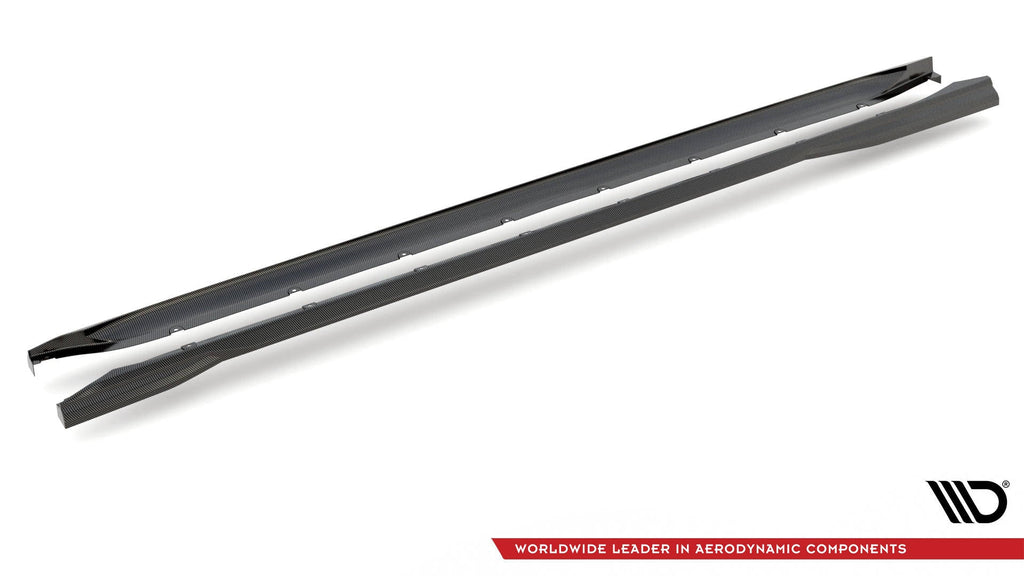 Maxton Design Prepreg Carbon Fiber Side Skirts para BMW M3 Sedan / Touring G80 / G81 - imagen 9