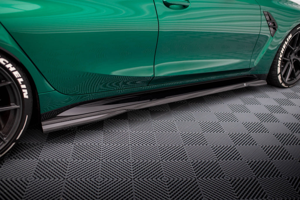 Maxton Design Prepreg Carbon Fiber Side Skirts para BMW M3 Sedan / Touring G80 / G81 - imagen 2