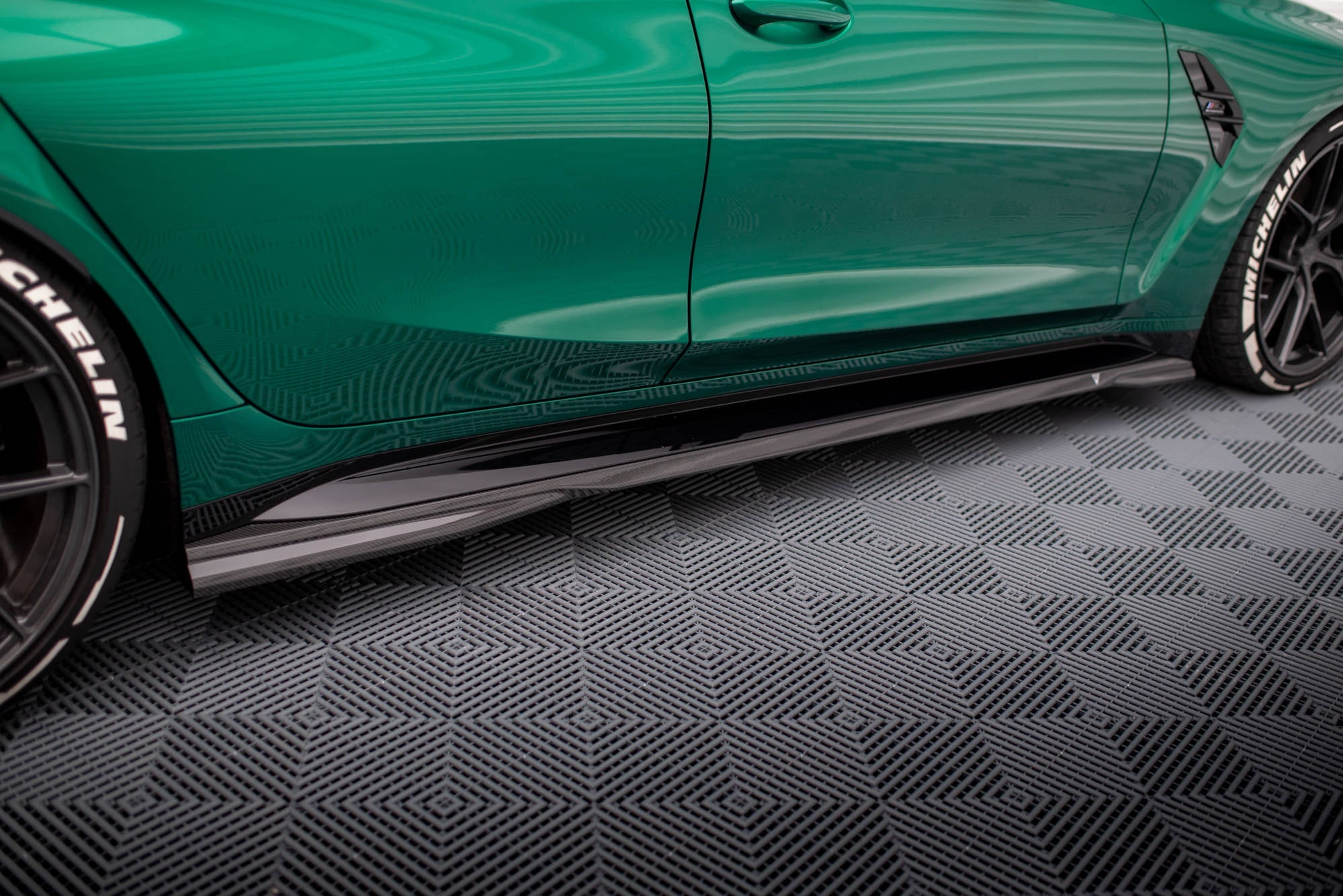Maxton Design Prepreg Carbon Fiber Side Skirts para BMW M3 Sedan / Touring G80 / G81 - imagen 2