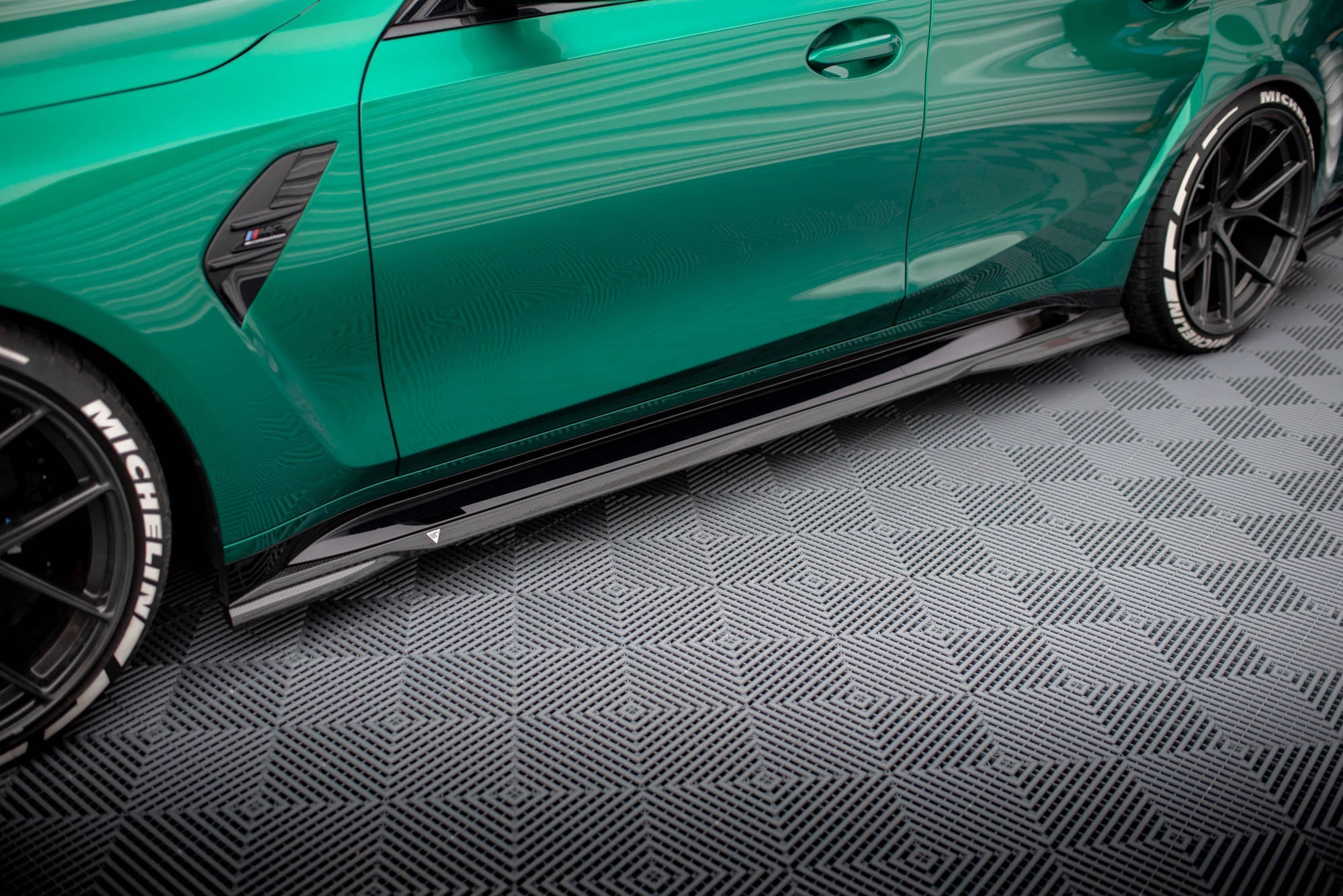 Maxton Design Prepreg Carbon Fiber Side Skirts para BMW M3 Sedan / Touring G80 / G81 - imagen 1