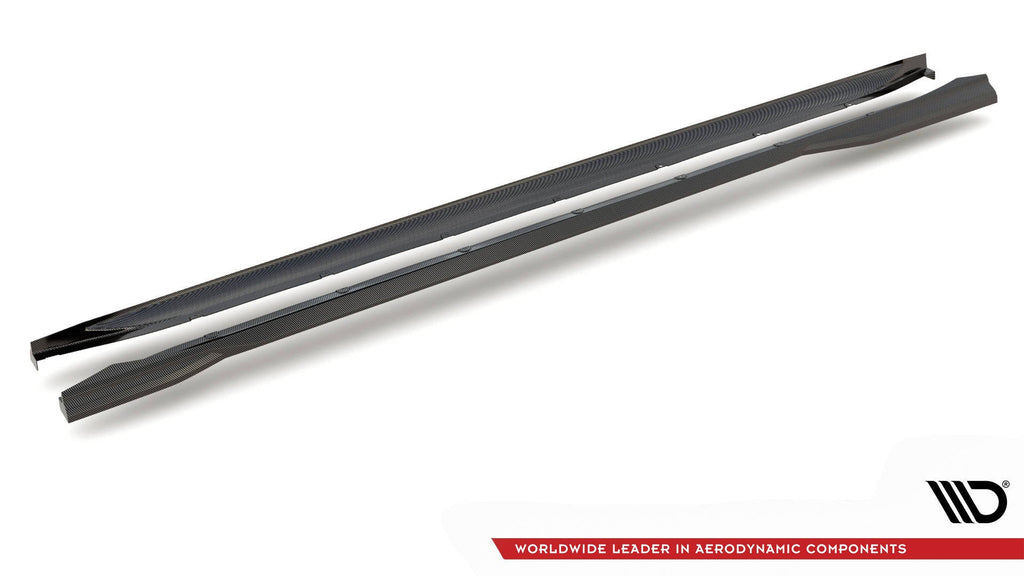 Maxton Design Prepreg Carbon Fiber Side Skirts para BMW M4 G82 / G82 Facelift - imagen 8
