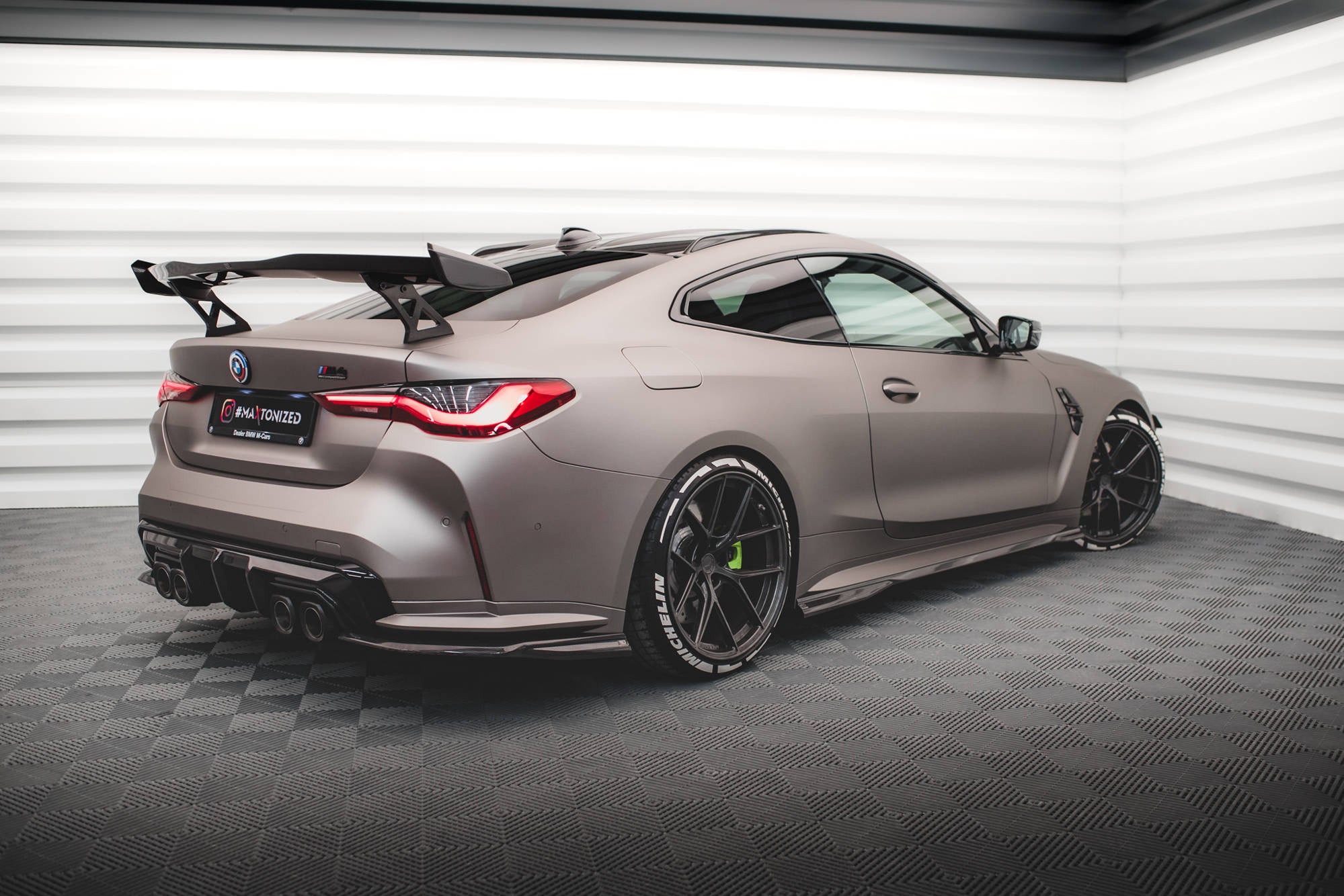 Maxton Design Prepreg Carbon Fiber Side Skirts para BMW M4 G82 / G82 Facelift - imagen 3