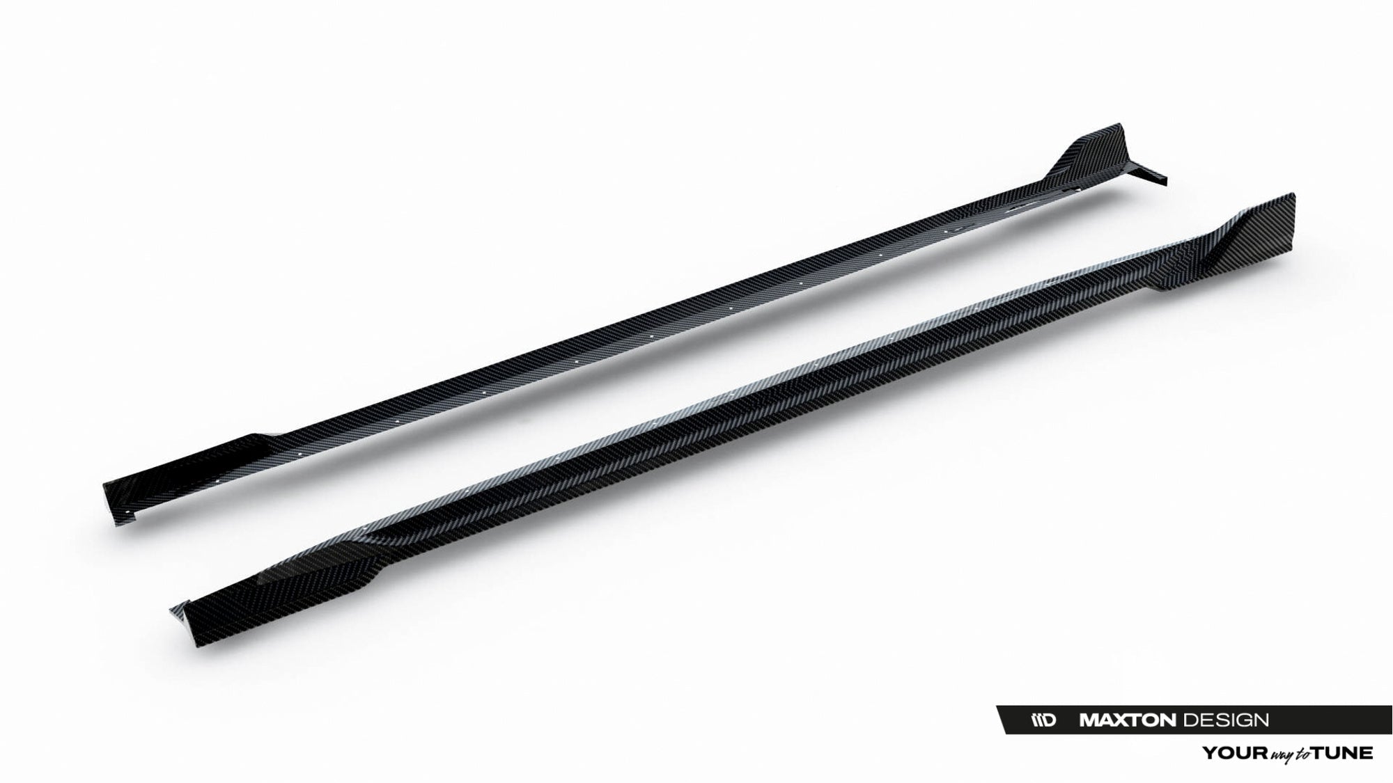 Maxton Design Prepreg Carbon Fiber Side Skirts para BMW X5 M-Pack G05 - imagen 7