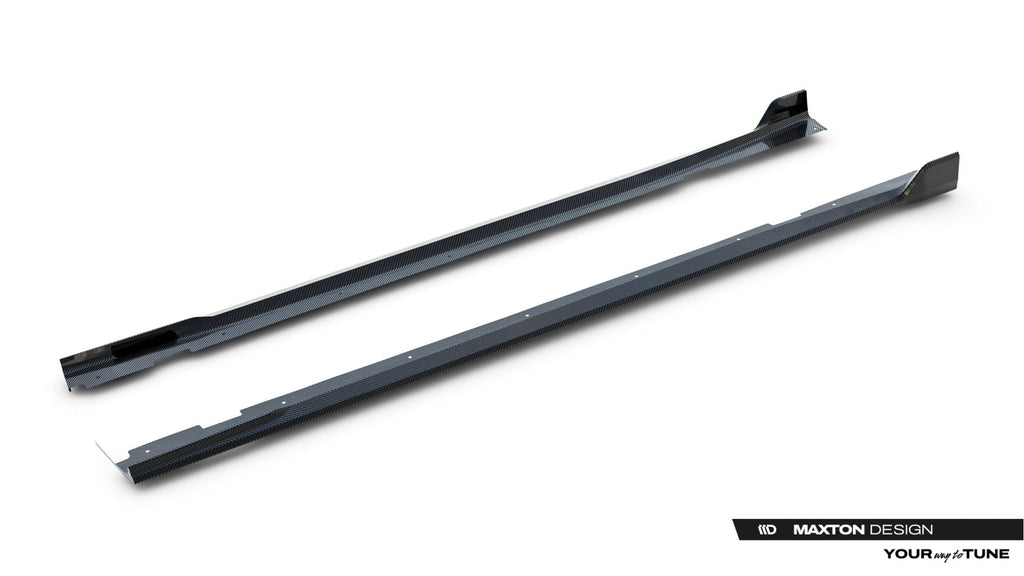 Maxton Design Prepreg Carbon Fiber Side Skirts para BMW X7 M-Pack G07 - imagen 10