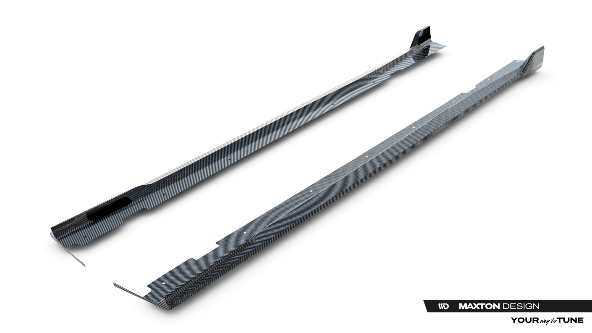 Maxton Design Prepreg Carbon Fiber Side Skirts para BMW X7 M-Pack G07 - imagen 11