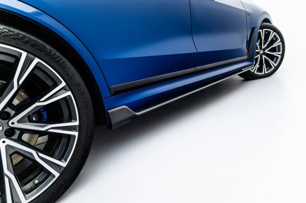 Maxton Design Prepreg Carbon Fiber Side Skirts para BMW X7 M-Pack G07 - imagen 2